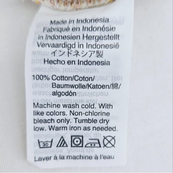 Madewell Texture & Thread Ruffle Tie-Front Tank in Stripe Size XS - Picture 13 of 14